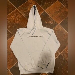 Benitez by Baylen Levine size small mature people are weenies hoodie